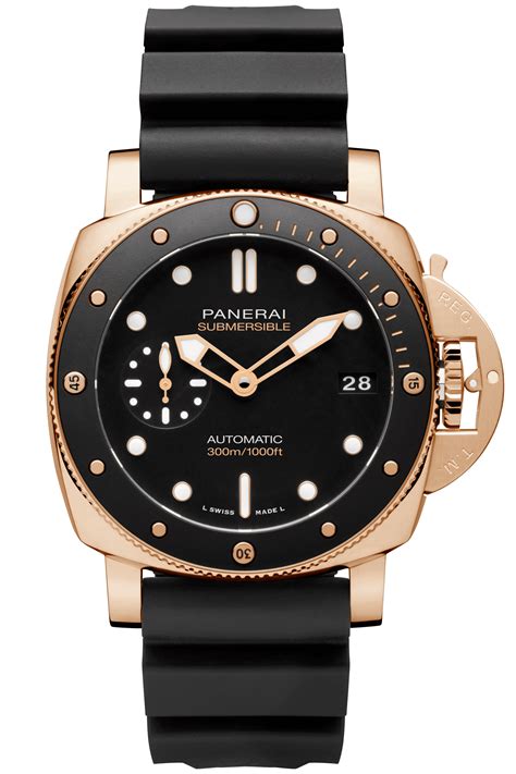 panerai 974|Panerai Submersible Goldtech™ PAM 2164 42mm Automatic.